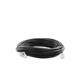 Cable de Parcheo Slim UTP Cat6A - 10 m Negro, Diámetro Reducido (28 AWG)