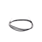 Cable de Parcheo Slim UTP Cat6A - 1 m Negro, Diámetro Reducido (28 AWG)