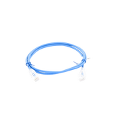 Cable de Parcheo Slim UTP Cat6A - 1 m Azul, Diámetro Reducido (28 AWG)