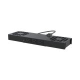 Kit de 2 Ventiladores (12 x 12 cm) con 3 Tomas de Corriente 110 Vca/50 Hz con Clavija