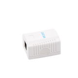 Caja de pared con 1 puerto, incluye 1 jack UTP Cat6A