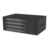 Gabinete para Montaje en Pared liviano, 4 Unidades de rack, Profundidad máxima de trabajo 250 mm, Se envía el Gabinete Armado.