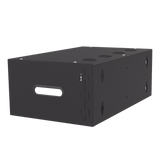 Gabinete para Montaje en Pared liviano, 4 Unidades de rack, Profundidad máxima de trabajo 250 mm, Se envía el Gabinete Armado.
