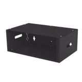 Gabinete para Montaje en Pared liviano, 4 Unidades de rack, Profundidad máxima de trabajo 250 mm, Se envía el Gabinete Armado.