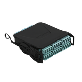 Módulo Plug & Play LightVerse, Hasta 24 fibras, Base 8 Hembra, "Shuttered" LC/UPC para fibra Multimodo OM4, STD Loss