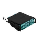 Módulo Plug & Play LightVerse, Hasta 24 fibras, Base 12 Hembra, "Shuttered" LC/UPC para fibra Multimodo OM4, UL Loss