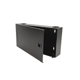 (LVW-F4-01) FIBER, ENCLOSURE, LIGHTVERSE, WALL MOUNT, FIXED ACCESS, 4 OPENINGS, BLACK