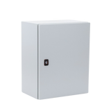 Gabinete de Uso Exterior NEMA 4/12; IP66; IK10, 500 x 400 x 260 mm, De Acero, Color Gris Claro