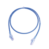 Patch Cord MC6 Modular Cat5e UTP, CM/LS0H, 10ft, Color Azul, Versión Bulk (Sin Empaque Individual)