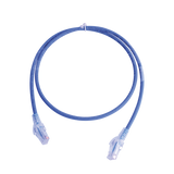 Patch Cord MC6 Modular Cat6 UTP, CM/LS0H, 3ft, Color Azul