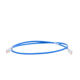Patch Cord MC6 Modular Cat6 UTP, CM/LS0H, 3ft, Color Azul, Versión Bulk (Sin Empaque Individual)