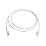 Patch Cord MC6 Modular Cat6 UTP, CM/LS0H, 5ft, Color Blanco