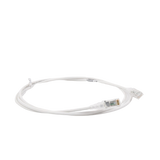 Patch Cord MC6 Modular Cat6 UTP, CM/LS0H, 5ft, Color Blanco, Diámetro Reducido (28AWG), Versión Bulk (Sin Empaque Individual)
