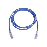 Patch Cord MC6 Modular Cat6 UTP, CM/LS0H, 5ft, Color Azul, Versión Bulk (Sin Empaque Individual)
