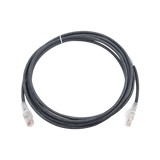 Patch Cord MC6 Modular Cat6 UTP, CM/LS0H, 7ft, Color Negro