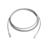 Patch Cord MC6 Modular Cat6 UTP, CM/LS0H, 7ft, Color Gris, Versión Bulk (Sin Empaque Individual)