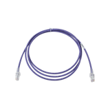Patch Cord MC6 Modular Cat6 UTP, CM/LS0H, 7ft, Color Violeta, Versión Bulk (Sin Empaque Individual)