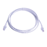Patch Cord MC6 Modular Cat6 UTP, CM/LS0H, 10ft, Color Blanco