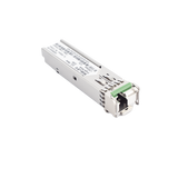Transceptor mini-Gbic SFP 1G LC TX:1550nm RX:1310 para fibra Mono Modo 10 Km WDM, Requiere MGB-LA10