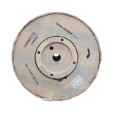 Carrete de 4 km de Fibra Óptica Aérea Mini ADSS (ASU) G.652D, Monomodo de 8 Hilos, Exterior, Span 80, Loose Tube