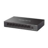 Switch NO Administrable / Para escritorio / Carcasa de Metal / 8 puertos 10/100/1000 Mbps / Diseño Compacto / Plug and Play