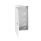 Gabinete Multipropósito de Montaje en Pared, de 28 in de Altura, Con Puerta Reversible, Fabricado en Acero, Color Blanco