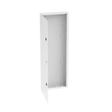 Gabinete Multipropósito de Montaje en Pared, de 42 in de Altura, Con Puerta Reversible, Fabricado en Acero, Color Blanco
