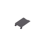 Inserto Ciego Para Placas de Pared MAX y 10G MAX, Color Negro, Bolsa con 10 piezas