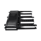 Organizador de Cables Horizontal NetManager de Alta Densidad, Doble (Frontal y Posterior), Para Rack de 19in, 1UR