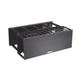 Organizador de Cables Horizontal NetManager de Alta Densidad, Doble (Frontal y Posterior), Para Rack de 19in, 4UR
