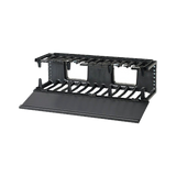 Organizador de Cables Horizontal NetManager, Sencillo (Solo Frontal), Para Rack de 19in, 3UR