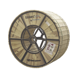 Carrete de 4 km de Fibra Óptica Aérea (ADSS) G.652D, Monomodo de 12 Hilos, Exterior, Span 200, Loose Tube