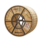 Carrete de 4 km de Fibra Óptica Aérea (ADSS) G.652D, Monomodo de 72 Hilos, Exterior, Span 100, Loose Tube