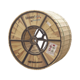 Carrete de 4 km de Fibra Óptica Aérea (ADSS) G.652D, Monomodo de 72 Hilos, Exterior, Span 200, Loose Tube