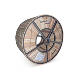 Carrete de 4 km de Fibra Óptica Aérea (ADSS) G.652D Armada Anti roedor, Dieléctrica, Monomodo 6 Hilos, Span 200