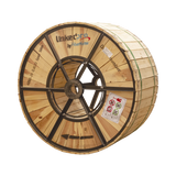 Carrete de 4 km de Fibra Óptica Aérea (ADSS) G.652D Armada Anti roedor, Dieléctrica, Monomodo 12 hilos, Span 200