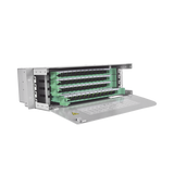 Distribuidor de Fibra Óptica para 48 empalmes, con 48 acopladores SC/APC y 48 pigtails, 19", 3 UR