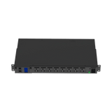 PDU Switchable y Monitoreable por Toma (MS) para Distribución de Energía, Enchufe de Entrada NEMA L5-20P, Con 8 Salidas 5-20R, Horizontal 19in, 120 Vca, 15 Amp, 1UR