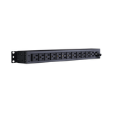 PDU Básico Para Distribución de Energía, Con 12 Tomas NEMA 5-15R Traseras, 1UR, 15 Amp, 120 Vca