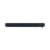 PDU Básico Para Distribución de Energía, Con 12 Tomas NEMA 5-15R Traseras, 1UR, 15 Amp, 120 Vca