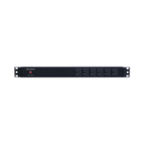 PDU Básico Para Distribución de Energía, Con 8 Tomas NEMA 5-15R Traseras y 6 Tomas 5-15R Frontales, 1UR, 15 Amp, 120 Vca