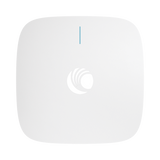Punto de Acceso Wi-Fi para interior / Omnidireccional cnPilot e410 / Doble banda (2.4 y 5 Ghz) / MU-MIMO 2x2 / Antena Beamforming / Hasta 256 Clientes / Hasta 1.2 Gbps / Gestión centralizada desde nube cnMaestro