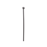 Cincho de Nylon 6.6 de Bloqueo, 203 mm largo x 2.5mm ancho, Color Negro, Exterior Resistente a Rayos UV, Paquete de 100pz