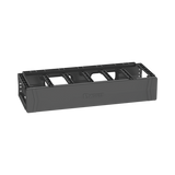 Organizador de Cables Horizontal PatchRunner™, Sencillo (Solo Frontal), Para Rack de 19in, 2UR
