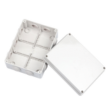 Caja de Derivación de Plástico / 10 Glándulas de Goma / IP55 / 140 x 190 x 76 mm / -40 a 120°C
