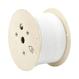 Bobina de Cable UTP de 4 Pares, Vari-MaTriX, Cat6A, 23 AWG, LSZH (Libre de Gases Tóxicos), Color Blanco, 305m
