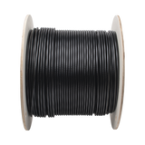 Bobina de Cable UTP de 4 Pares, PanNet, Para Exterior con Gel, Cat6 (23 AWG), Industrial para Climas Extremos, Color Negro, 305 m