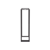 Rack de Cuatro Postes Estándar de 19", Rieles Con Orificio Para Tuerca Enjaulada, Profundidad Máxima de 41.5 in, 45 Unidades de Rack, Color Negro