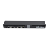 Router Board, CPU 1 Núcleo, 5 Puertos Gigabit, 5 Puertos Fast, 1 Puerto SFP, Licencia Nivel 5 y montaje en Rack