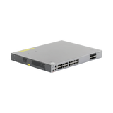 Switch Core Administrable Capa 3 con 24 puertos Gigabit + 8 SFP+ para fibra 10Gb, gestión gratuita desde la nube.